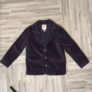 Boys old navy velvet blazer